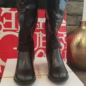 New without box.Rampage Black Boots.